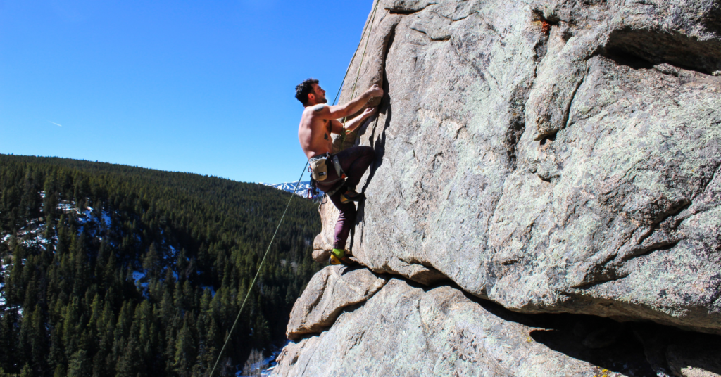 Boulder Canyon Rock Climbing