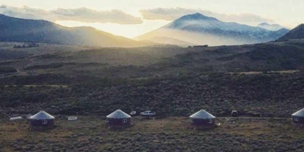 Yurts at Poncha Pass